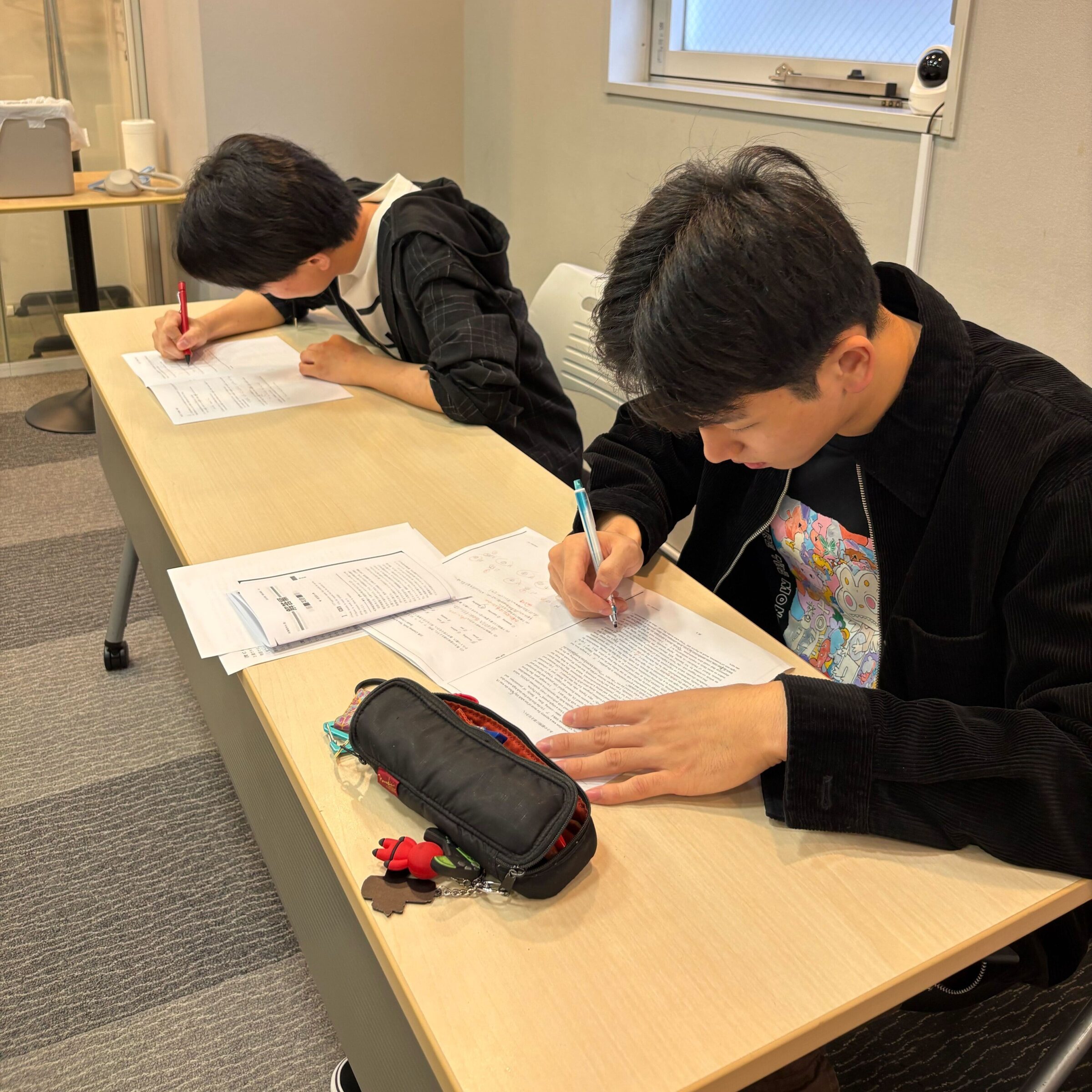 特待生試験の様子